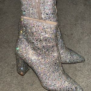 Betsey Johnson bling bootie